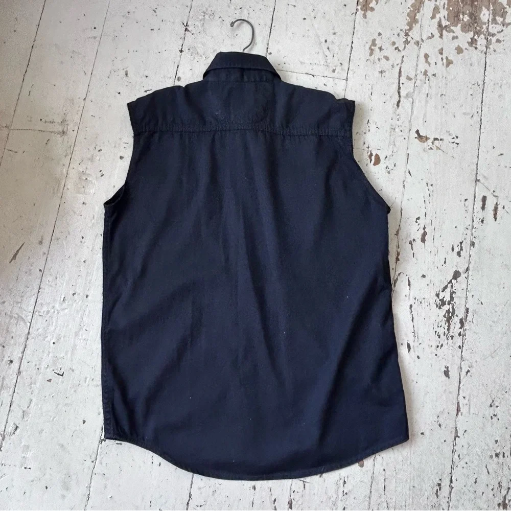 Vance Biker Wear Laconia 2015 Vest Button Down Shirt - Picture 13 of 13